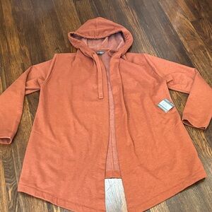 Eddie Bauer Camp Fleece Hooded Cardigan